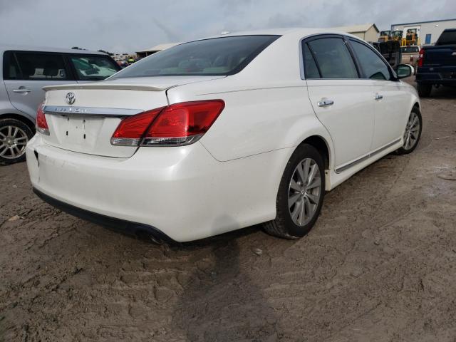 Photo 4 from auction – 2012 TOYOTA AVALON BAS with VIN 4T1BK3DB4CU455667