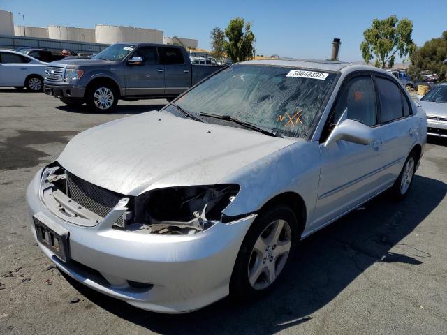 Photo 2 from auction – 2005 HONDA CIVIC EX with VIN 2HGES26855H534043