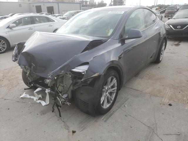 Photo 2 from auction – 2021 TESLA MODEL Y with VIN 5YJYGDEE3MF278912