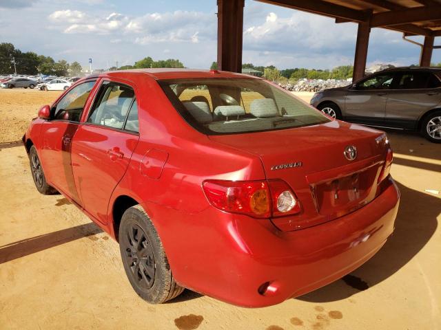 Photo 3 from auction – 2009 TOYOTA COROLLA BA with VIN 1NXBU40E89Z085302