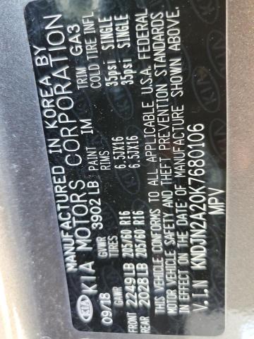 Photo 10 from auction – 2019 KIA SOUL with VIN KNDJN2A20K7680106