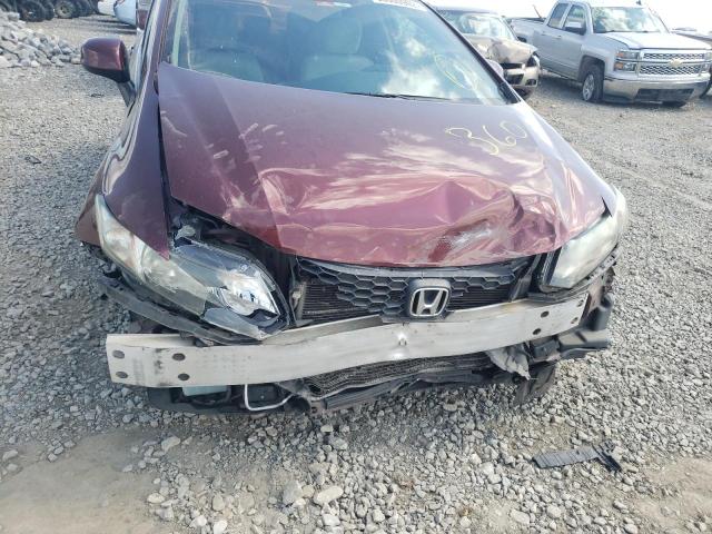Photo 9 from auction – 2013 HONDA CIVIC LX with VIN 19XFB2F55DE043474