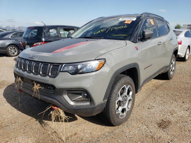 Photo 2 from auction – 2022 JEEP COMPASS TR with VIN 3C4NJDDB3NT153844