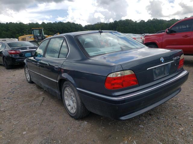 Photo 3 from auction – 2001 BMW 740 IL with VIN WBAGH83451DP26870