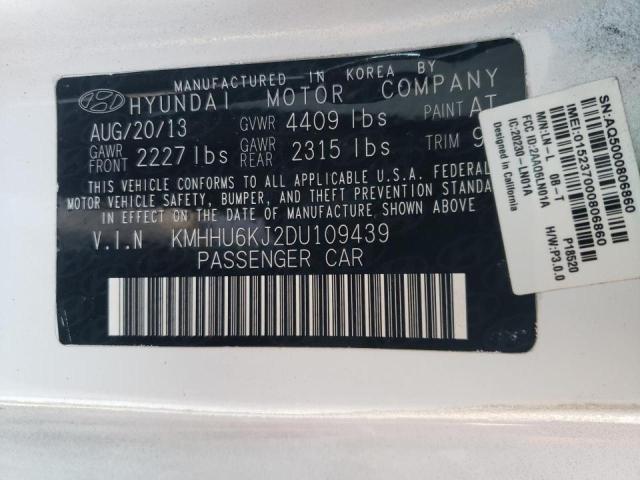 Photo 10 from auction – 2014 HYUNDAI GENESIS with VIN KMHHU6KJ8EU119555