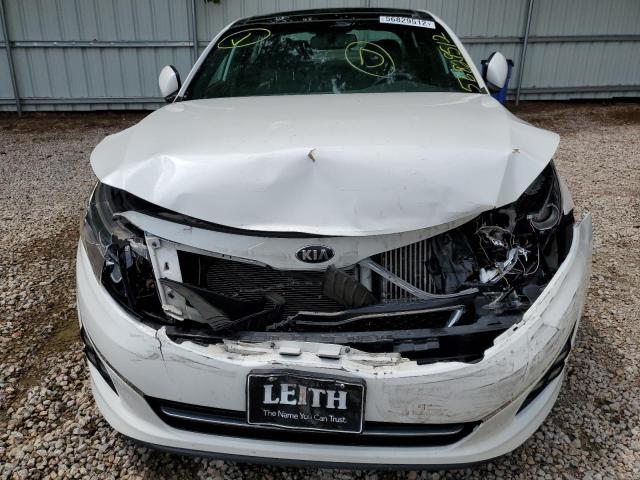 Photo 9 from auction – 2014 KIA OPTIMA SX with VIN 5XXGR4A6XEG330443