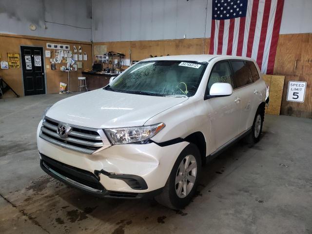 Photo 2 from auction – 2013 TOYOTA HIGHLANDER with VIN 5TDZK3EH7DS107454