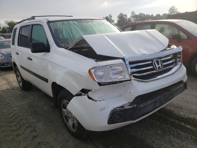 HONDA PILOT LX 2014 z numerem VIN 5FNYF4H2XEB022174 - Zdjęcie z aukcji