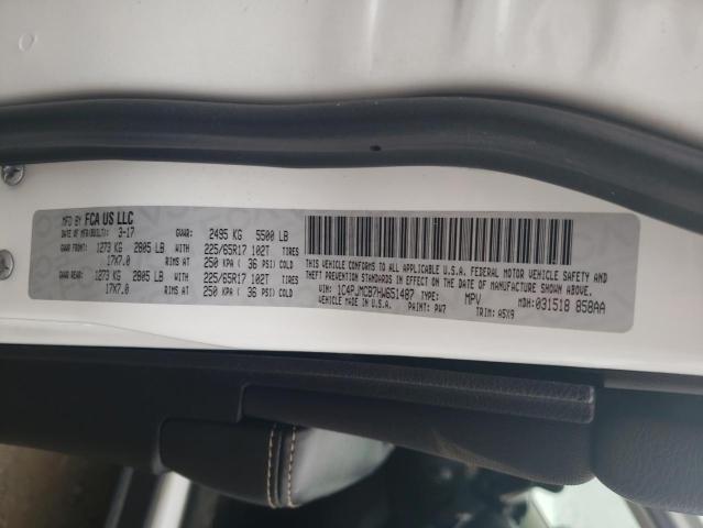 Photo 10 from auction – 2017 JEEP CHEROKEE L with VIN 1C4PJMCB7HW651487