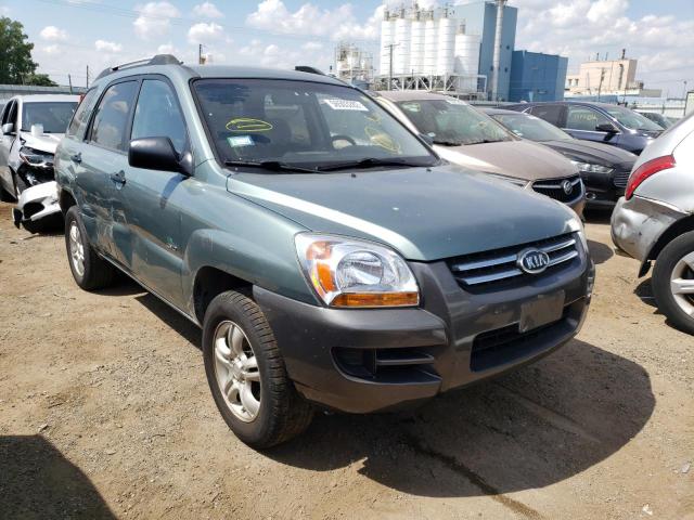 KIA SPORTAGE E 2008 with VIN KNDJE723087452409 - Photo from auction