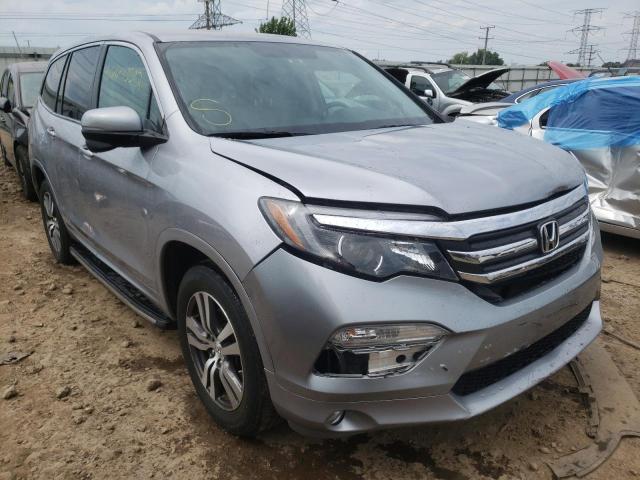 HONDA PILOT EX 2018 with VIN 5FNYF6H34JB041768 - Photo from auction