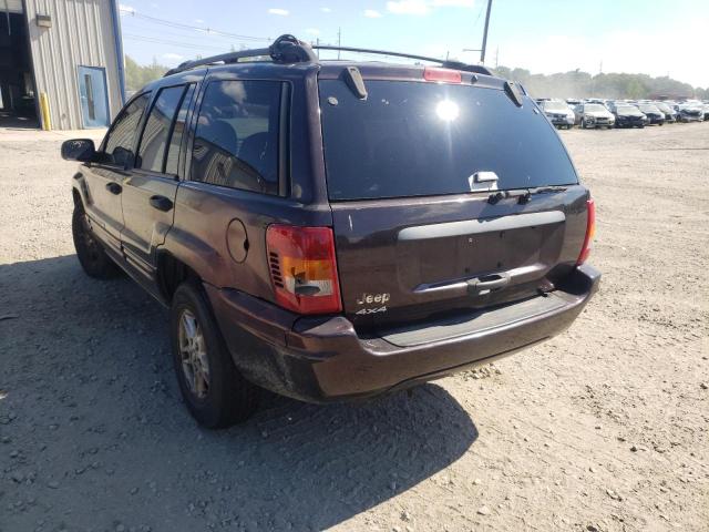 Photo 3 from auction – 2004 JEEP GRAND CHER with VIN 1J4GW48S54C130753