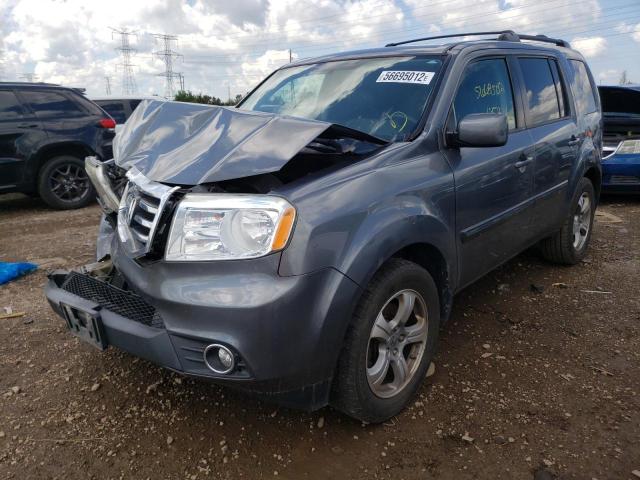 Photo 2 from auction – 2013 HONDA PILOT EXL with VIN 5FNYF4H59DB076512