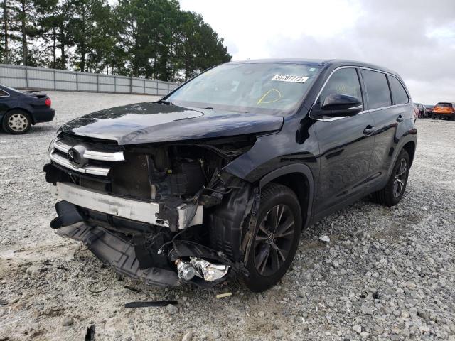 Photo 2 from auction – 2019 TOYOTA HIGHLANDER with VIN 5TDZARFH0KS052055
