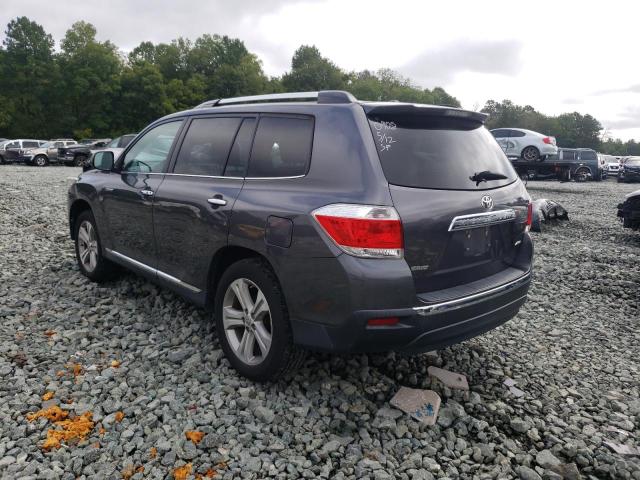 Photo 3 from auction – 2013 TOYOTA HIGHLANDER with VIN 5TDDK3EH9DS263263