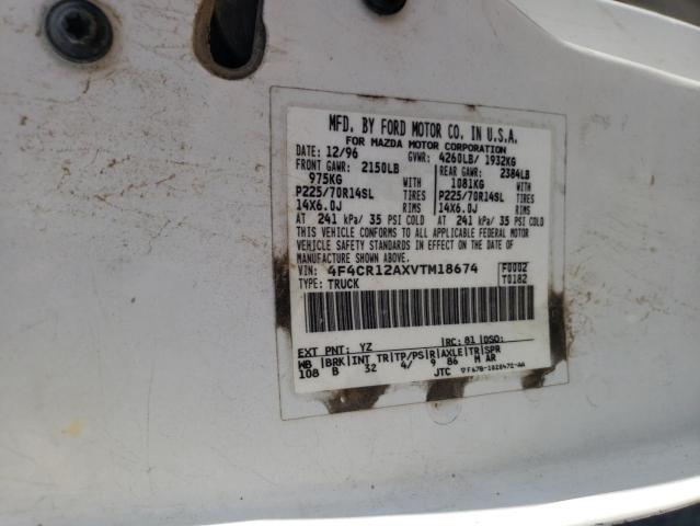 Photo 10 from auction – 1997 MAZDA B2300 with VIN 4F4CR12AXVTM18674