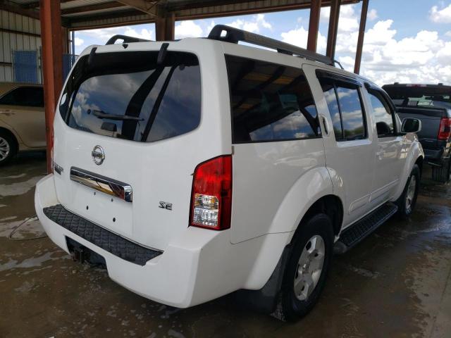 Photo 4 from auction – 2005 NISSAN PATHFINDER with VIN 5N1AR18U25C751626