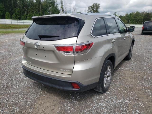 Photo 4 from auction – 2014 TOYOTA HIGHLANDER with VIN 5TDJKRFH3ES052159