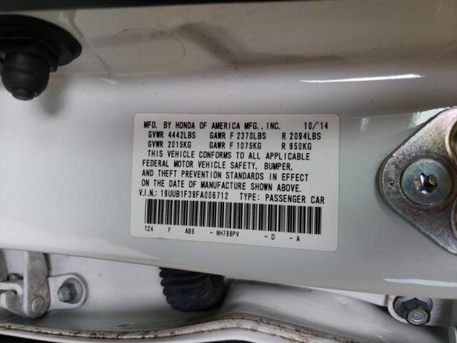 Photo 10 from auction – 2015 ACURA TLX with VIN 19UUB1F39FA006712