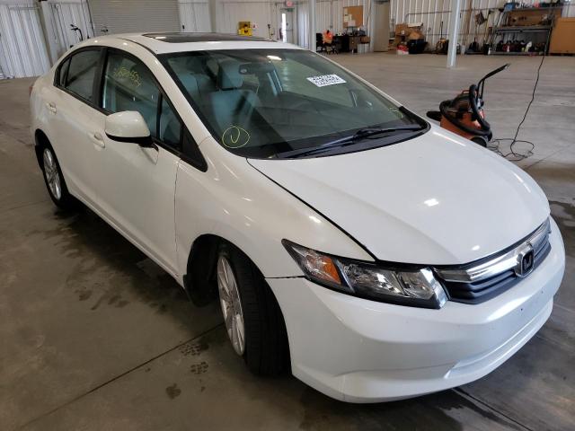 HONDA CIVIC EX 2012 with VIN 19XFB2F84CE340597 - Photo from auction