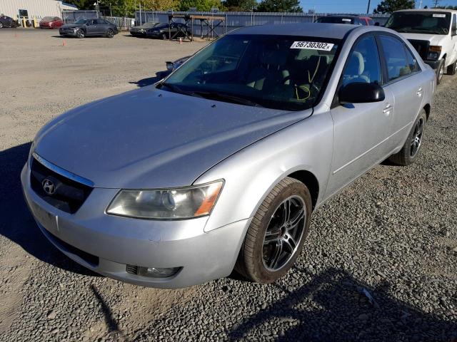 Photo 2 from auction – 2007 HYUNDAI SONATA GLS with VIN 5NPET46C47H229705