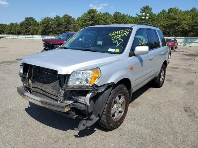 Photo 2 from auction – 2008 HONDA PILOT EXL with VIN 5FNYF18538B010607