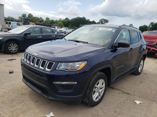 Photo 2 from auction – 2019 JEEP COMPASS SP with VIN 3C4NJCAB6KT793752