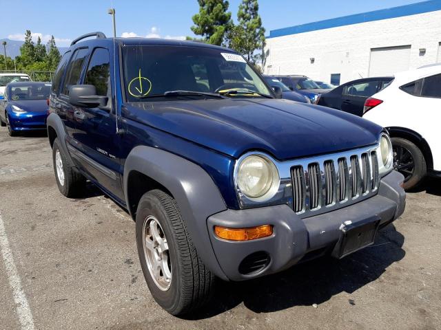 JEEP LIBERTY SP 2002 with VIN 1J4GL48K42W270569 - Photo from auction