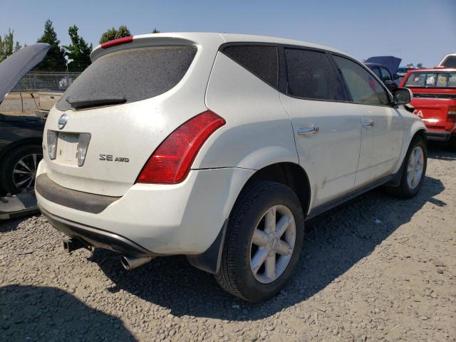 Photo 4 from auction – 2004 NISSAN MURANO SL with VIN JN8AZ08W44W304703