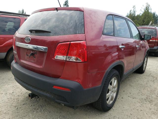 Photo 4 from auction – 2011 KIA SORENTO BA with VIN 5XYKTCA14BG027062