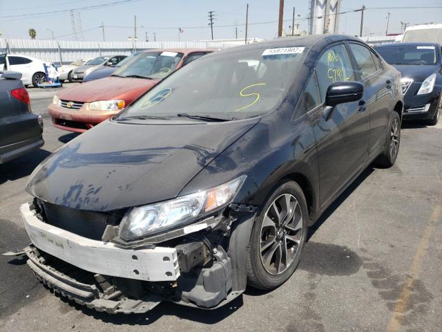 Photo 2 from auction – 2015 HONDA CIVIC EX with VIN 2HGFB2F89FH554429