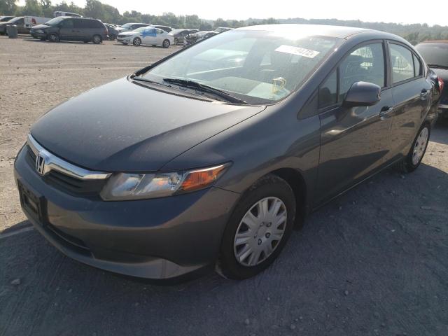 Photo 2 from auction – 2012 HONDA CIVIC LX with VIN 19XFB2F53CE099914
