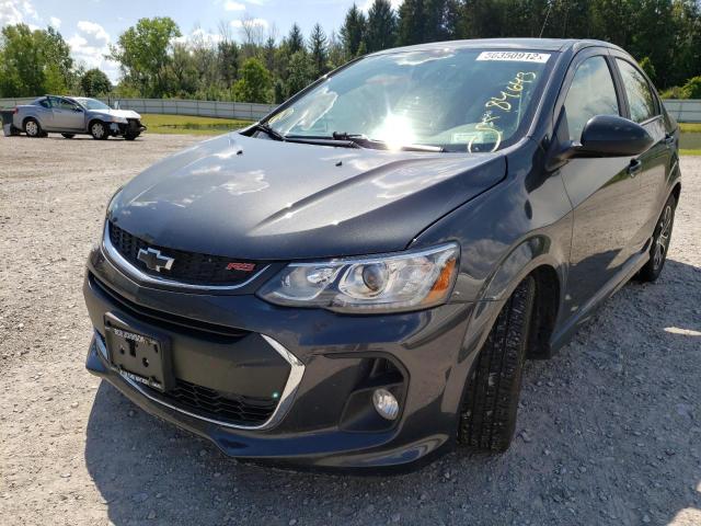 Photo 2 from auction – 2018 CHEVROLET SONIC LT with VIN 1G1JD5SG3J4120877
