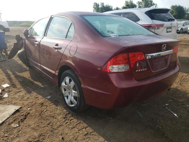 Photo 3 from auction – 2010 HONDA CIVIC LX with VIN 19XFA1F59AE056530
