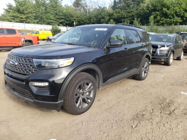 Photo 2 from auction – 2021 FORD EXPLORER X with VIN 1FMSK8DH2MGB14981