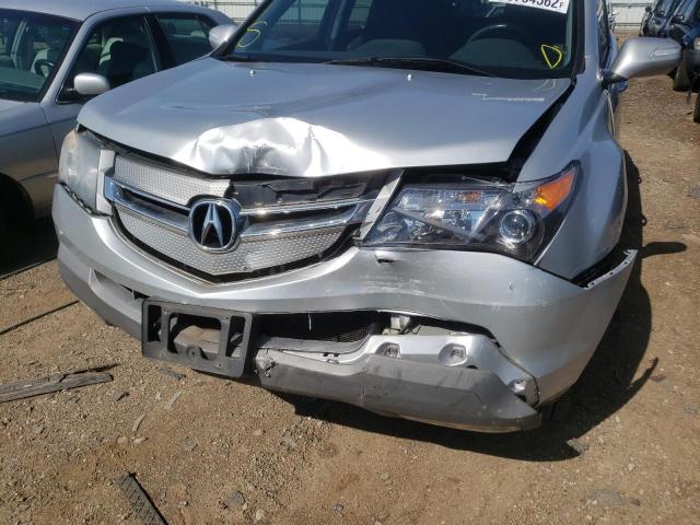 Photo 9 from auction – 2009 ACURA MDX TECHNO with VIN 2HNYD28429H500710
