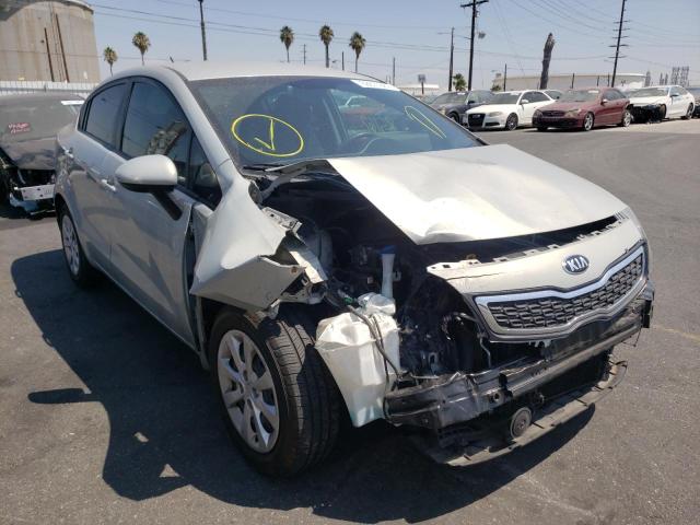 KIA RIO EX 2014 with VIN KNADN4A39E6377026 - Photo from auction