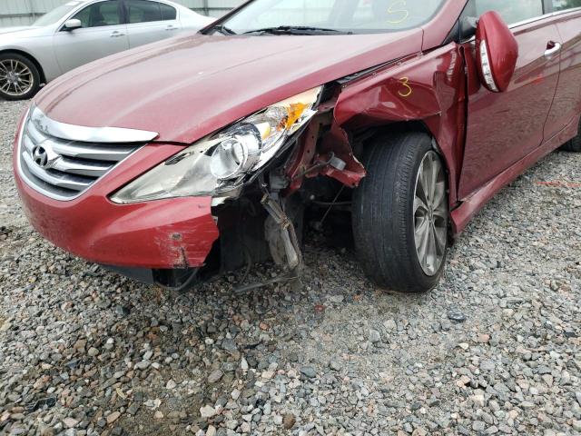 Photo 9 from auction – 2014 HYUNDAI SONATA SE with VIN 5NPEC4AB9EH878265