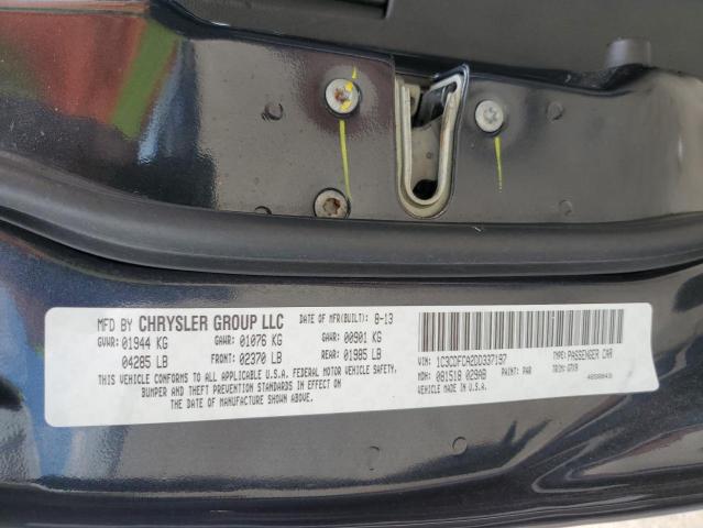 Photo 10 from auction – 2013 DODGE DART LIMIT with VIN 1C3CDFCA2DD337197