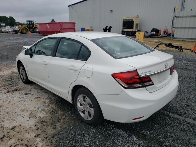 Photo 3 from auction – 2014 HONDA CIVIC LX with VIN 2HGFB2F59EH557254