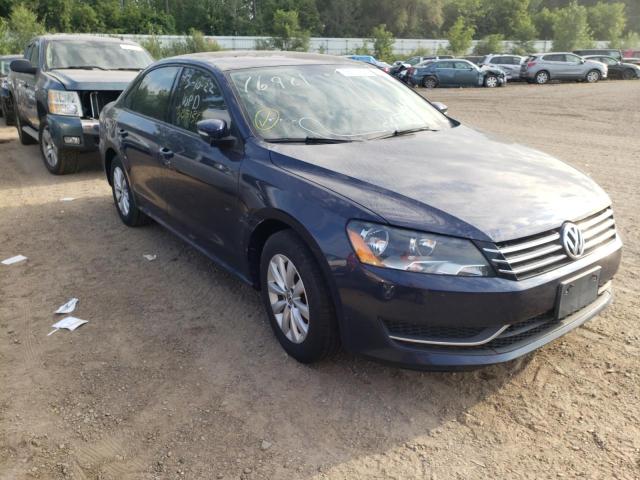 VOLKSWAGEN PASSAT S 2014 with VIN 1VWAT7A30EC076981 - Photo from auction