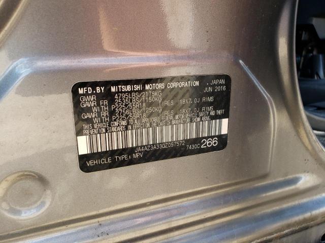 Photo 10 from auction – 2016 MITSUBISHI OUTLANDER with VIN JA4AZ3A33GZ057572