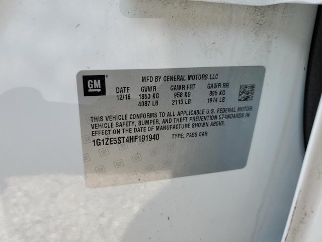 Photo 10 from auction – 2017 CHEVROLET MALIBU LT with VIN 1G1ZE5ST4HF191940
