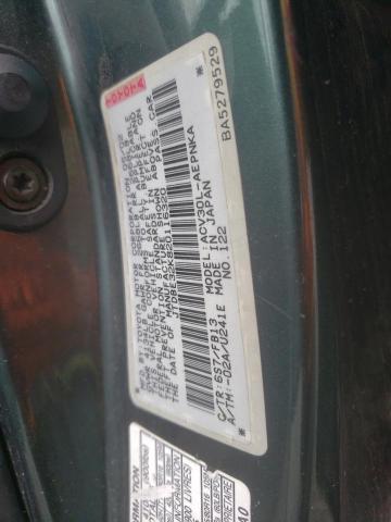 Photo 10 from auction – 2002 TOYOTA CAMRY LE with VIN JTDBE32K820116320