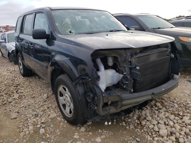 HONDA PILOT LX 2012 with VIN 5FNYF3H20CB004595 - Photo from auction