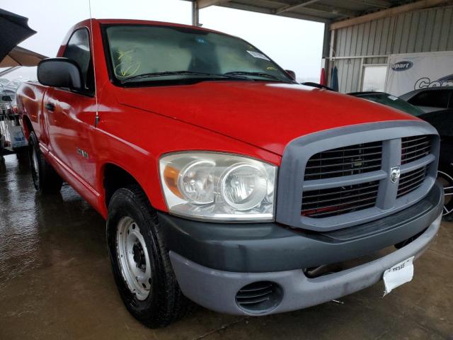 Photo 1 from auction – 2008 DODGE RAM 1500 S with VIN 1D7HA16K38J207718