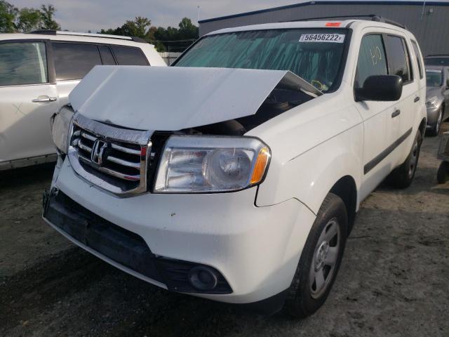 Zdjęcie 2 z aukcji – 2014 HONDA PILOT LX z VIN 5FNYF4H2XEB022174
