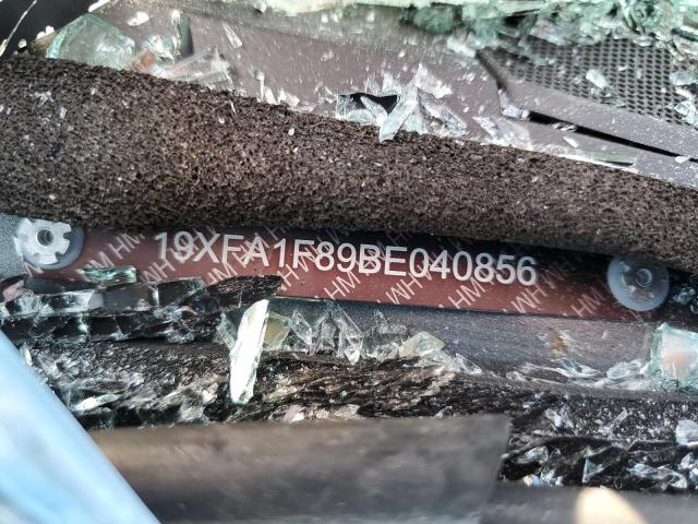 Photo 10 from auction – 2011 HONDA CIVIC EX with VIN 19XFA1F89BE040856
