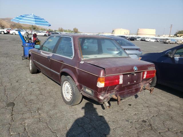 Photo 3 from auction – 1985 BMW 325 E with VIN WBAAB5400F9509139