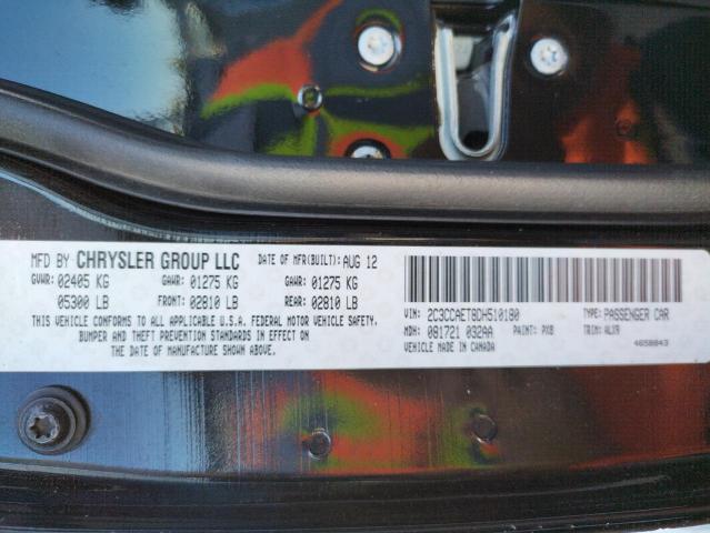 Photo 10 from auction – 2013 CHRYSLER 300C with VIN 2C3CCAET8DH510180